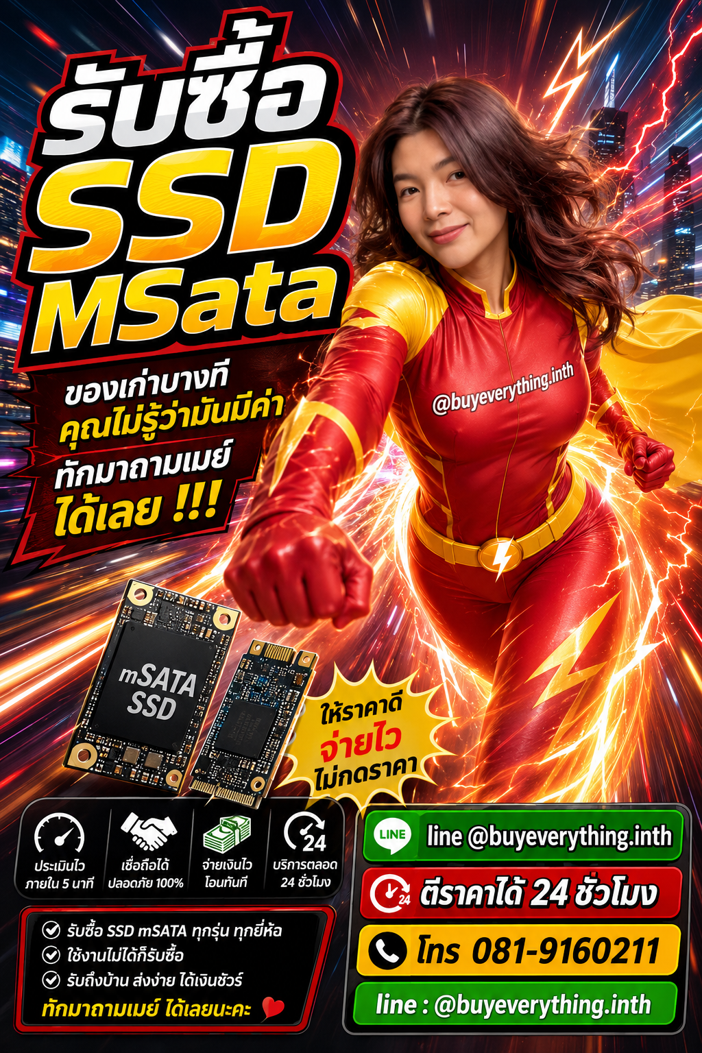รับซื้อ SSD MSata ให้ราคาดีที่สุดแล้ว เชื่อเมย์สิ