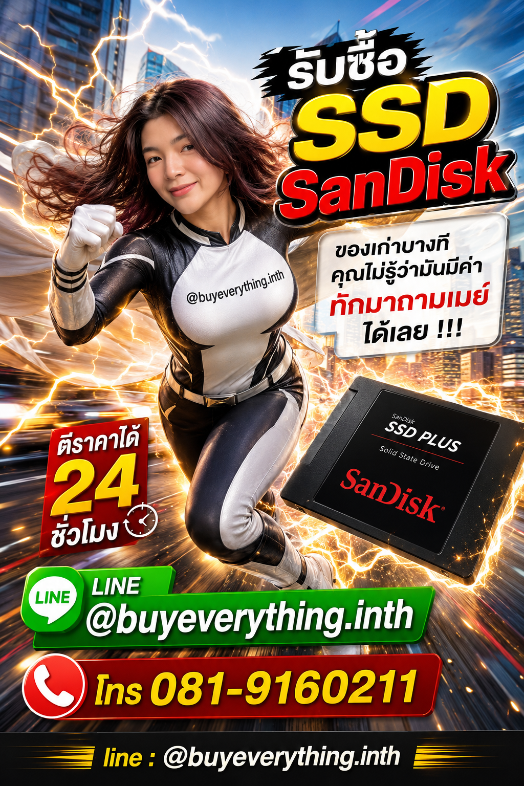 รับซื้อ SSD ให้ราคาดีที่สุดแล้ว เชื่อเมย์สิ