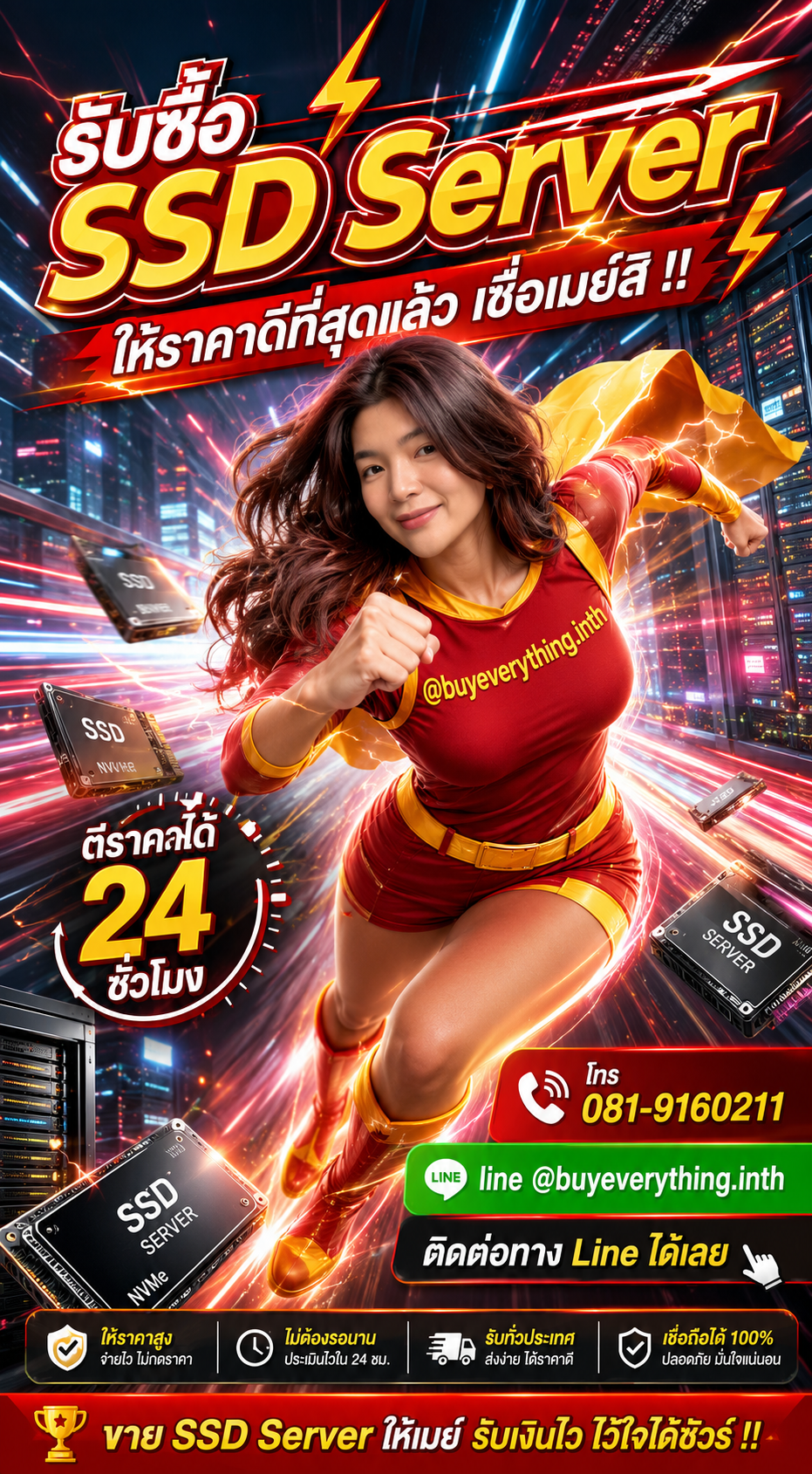 รับซื้อ SSD Server ให้ราคาดีที่สุดแล้ว เชื่อเมย์สิ